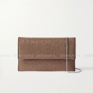 Brunello Cucinelli Monili Evening Bag Crossbody Shoulder Small Mini Leather New